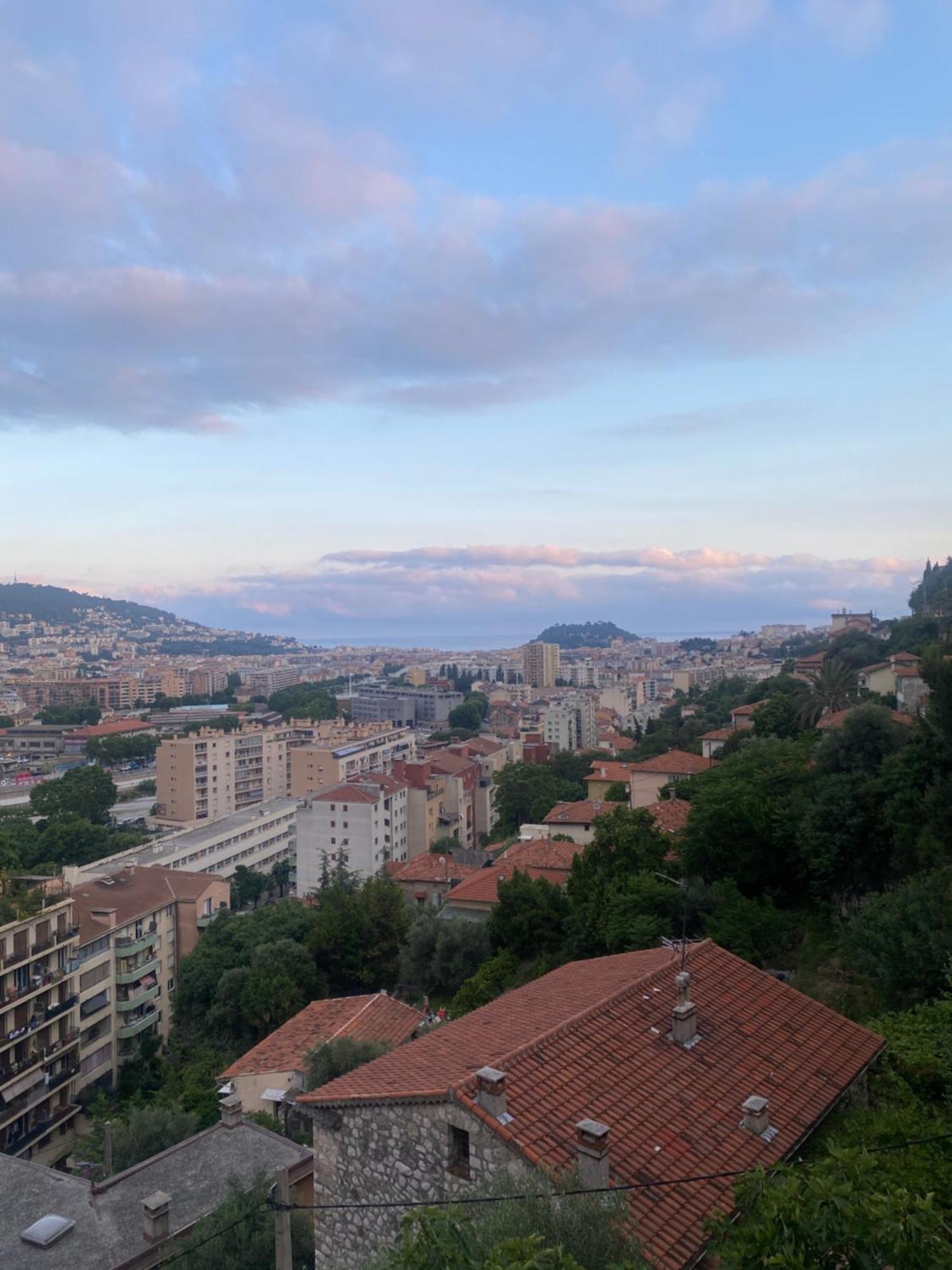 Appartement-Nice 01 Vue Mer - Panoramique Wifi-Parking Buitenkant foto