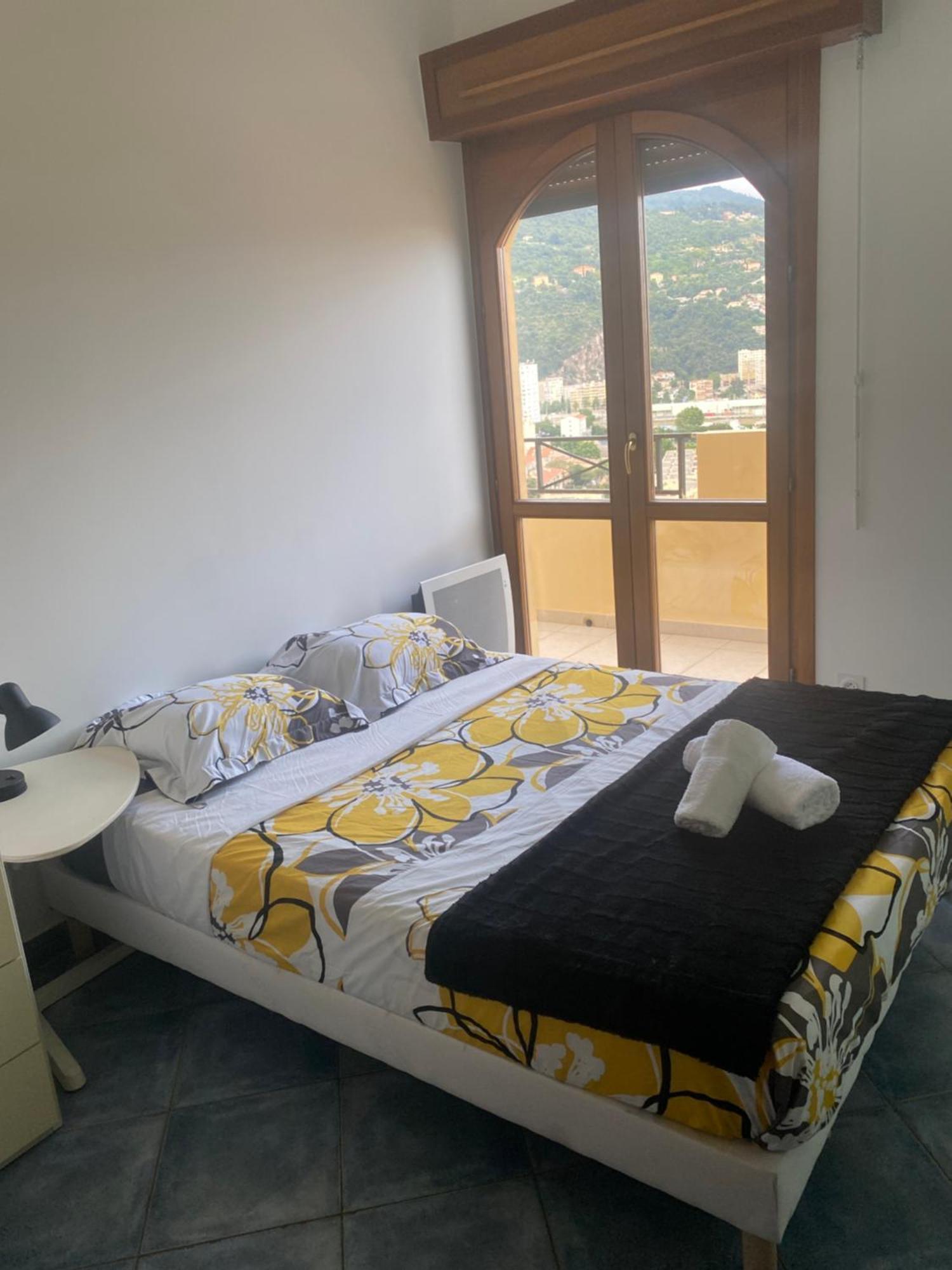Appartement-Nice 01 Vue Mer - Panoramique Wifi-Parking Buitenkant foto
